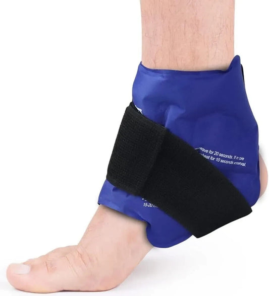 NEWGO ankle Ice Pack  Wrap  for  Injuries  Reusable  Hot  Cold  Therapy Sprained