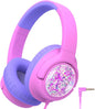 Iclever Bluetooth Kids Headphones HS26 Girls Headphones Wired 3.5mm Princess