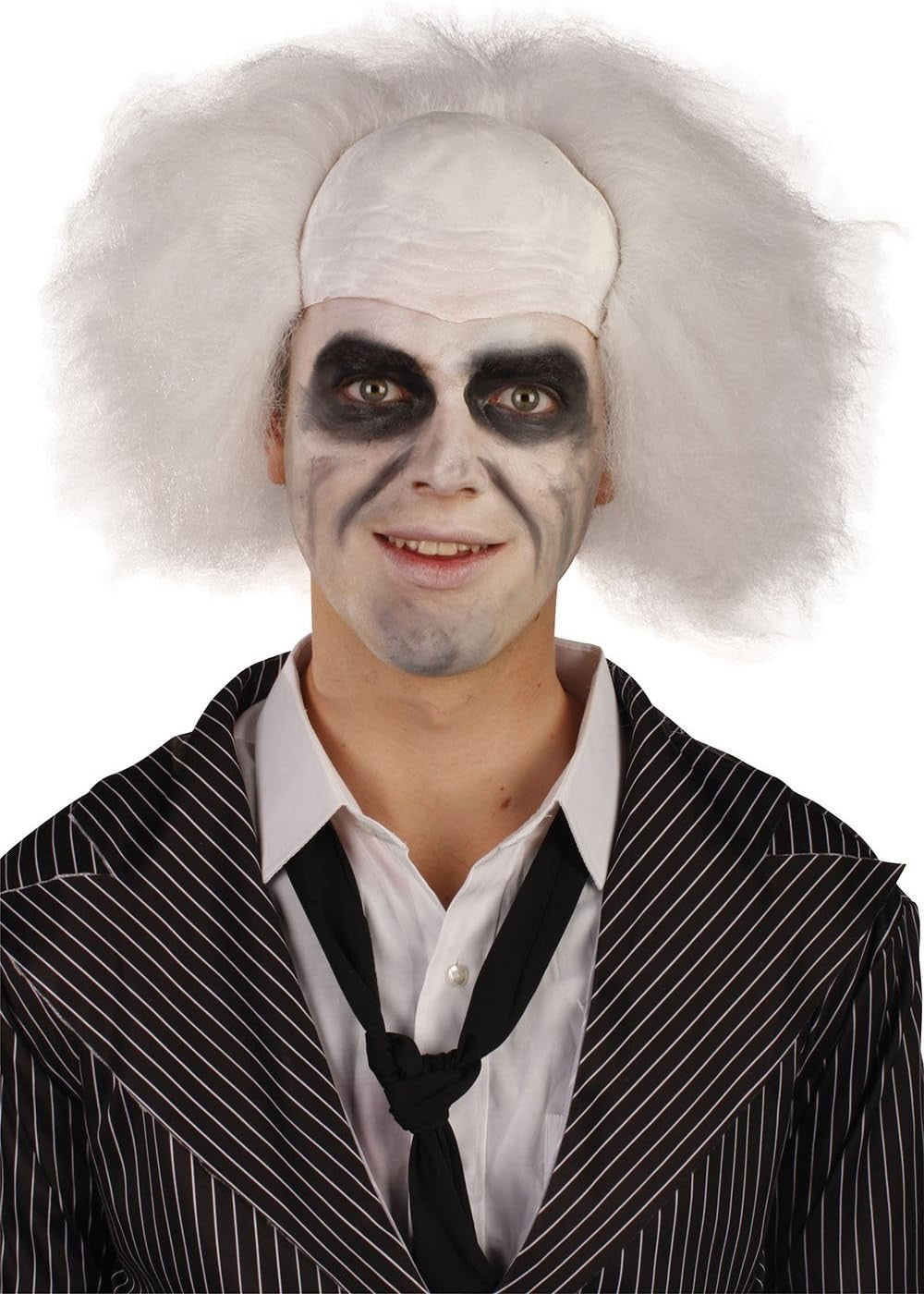 Beetlejuice Cosplay Wig Terror Halloween Party Costume Prop Green Synthetic Hair