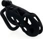 FYJENNICC Cobra 2.0 Male Chastity Device 4 Curved Arc Rings Black Various Sizes