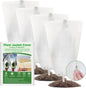8 x Plant Frost Protection Covers Warming Jacket Bag Fleece Washable 80 x 100 cm