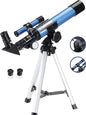 Aomekie Portable Astronomy Telescope for Kids 40/400mm with Tripod - NO BOX