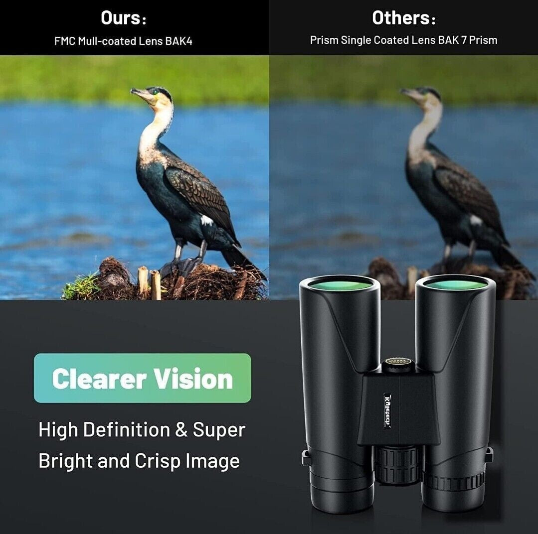 Kylietech TL01 High Power 12X42 Binocular - Black