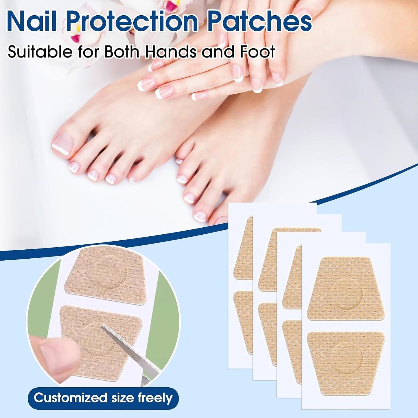 EASICUTI Fungal Nail Patches, 90 PCS Toenail Fungus Treatment Extra Strong, Over