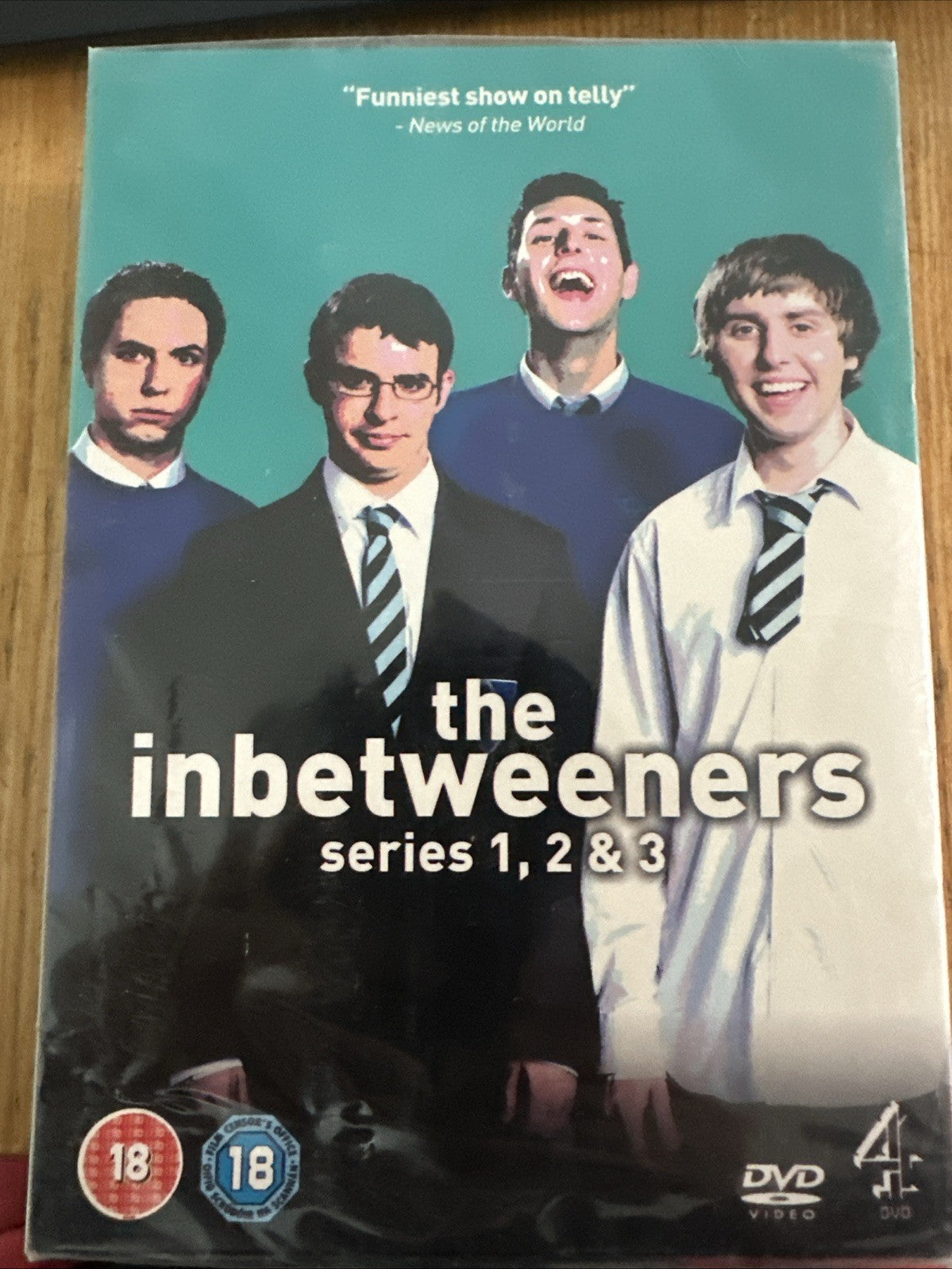 New & Factory Sealed Complete DVD Box Set The Inbetweeners Series 1-3 UK