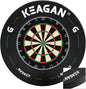 PLAIN DARTBOARD SURROUND HEAVY DUTY BLACK RUBBER RING FOR DART BOARD