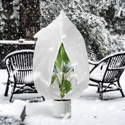 8 x Plant Frost Protection Covers Warming Jacket Bag Fleece Washable 80 x 100 cm
