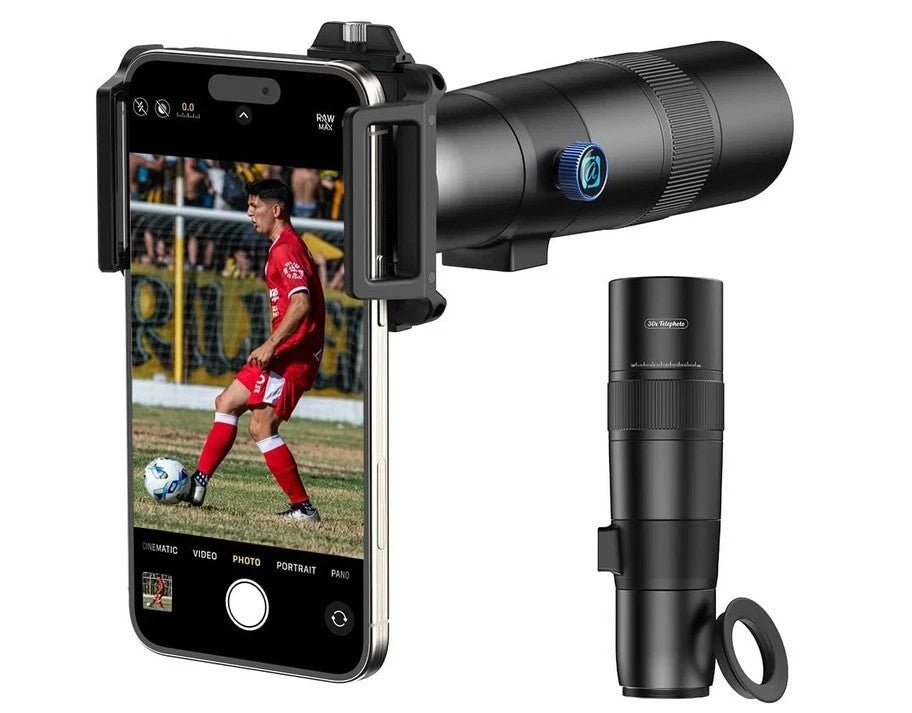 APEXEL 30X HD Telephoto Lens High Power Zoom Camera Lens With Tripod For Iphone