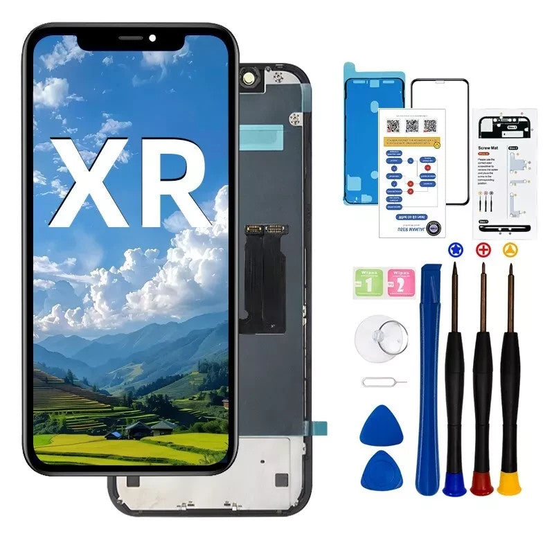 For iPhone XR Screen Replacement LCD/OLED Display Digitizer Touch Assembly Kit