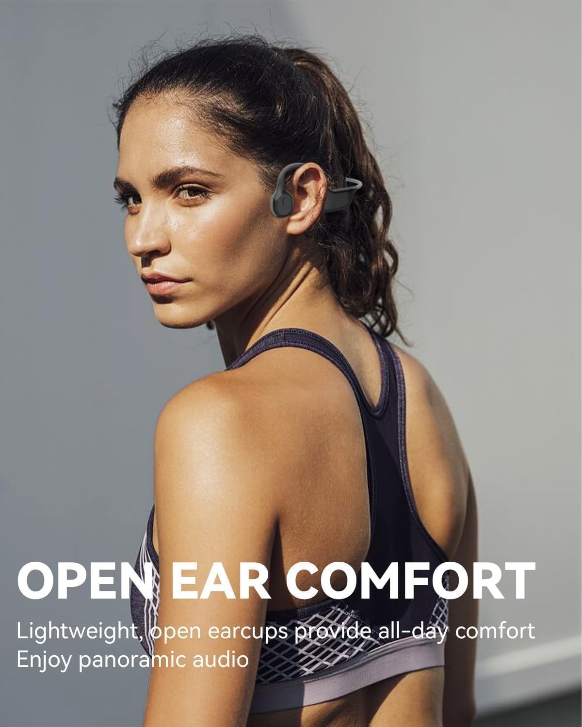 SANOTO DG08 Bone Conduction Headphones Open Ear Bluetooth Sports Headphones