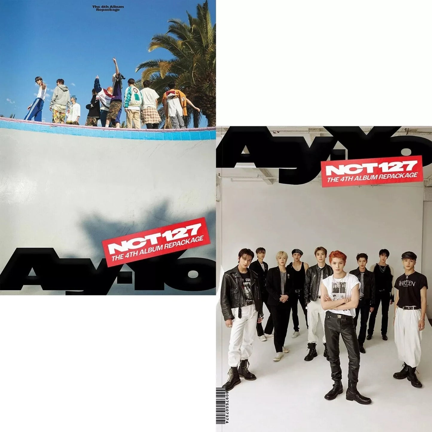K-pop NCT 127 - 4th Album Repackage [AY-YO] Sealed With Poster