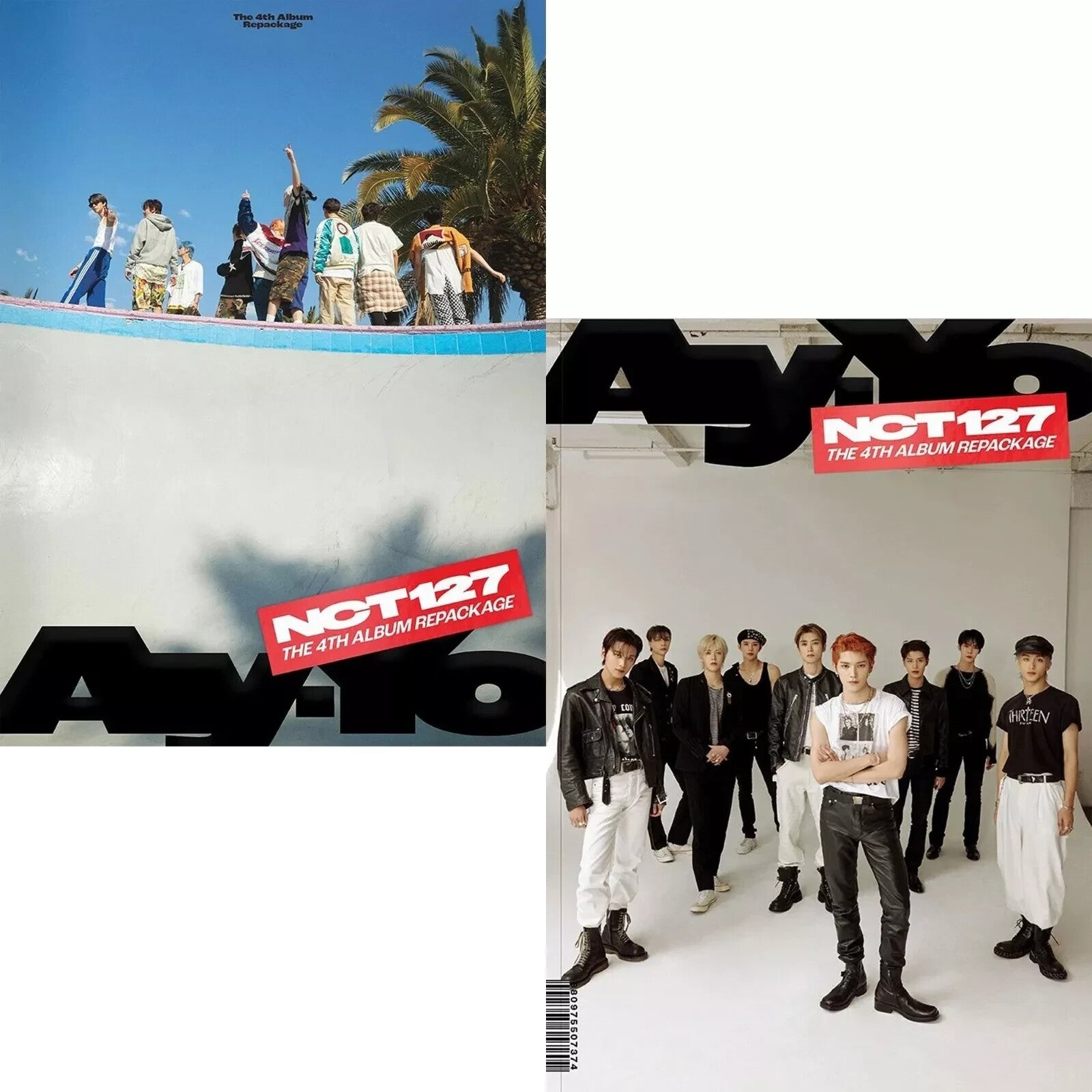 K-pop NCT 127 - 4th Album Repackage [AY-YO] Sealed With Poster