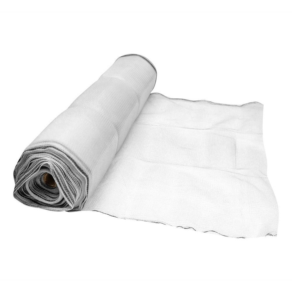 White Debris Scaffold Windbreak Shade Garden Allotment Netting Fence - 2m x 10m