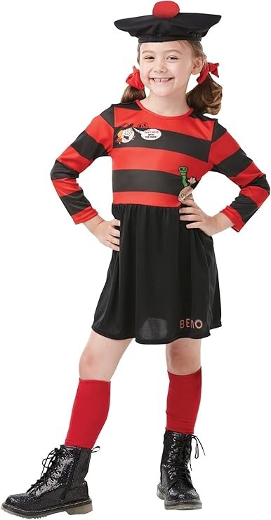 Minnie The Minx Costume Children's Official Dennis Menace Fun TV Book Comic 5-6
