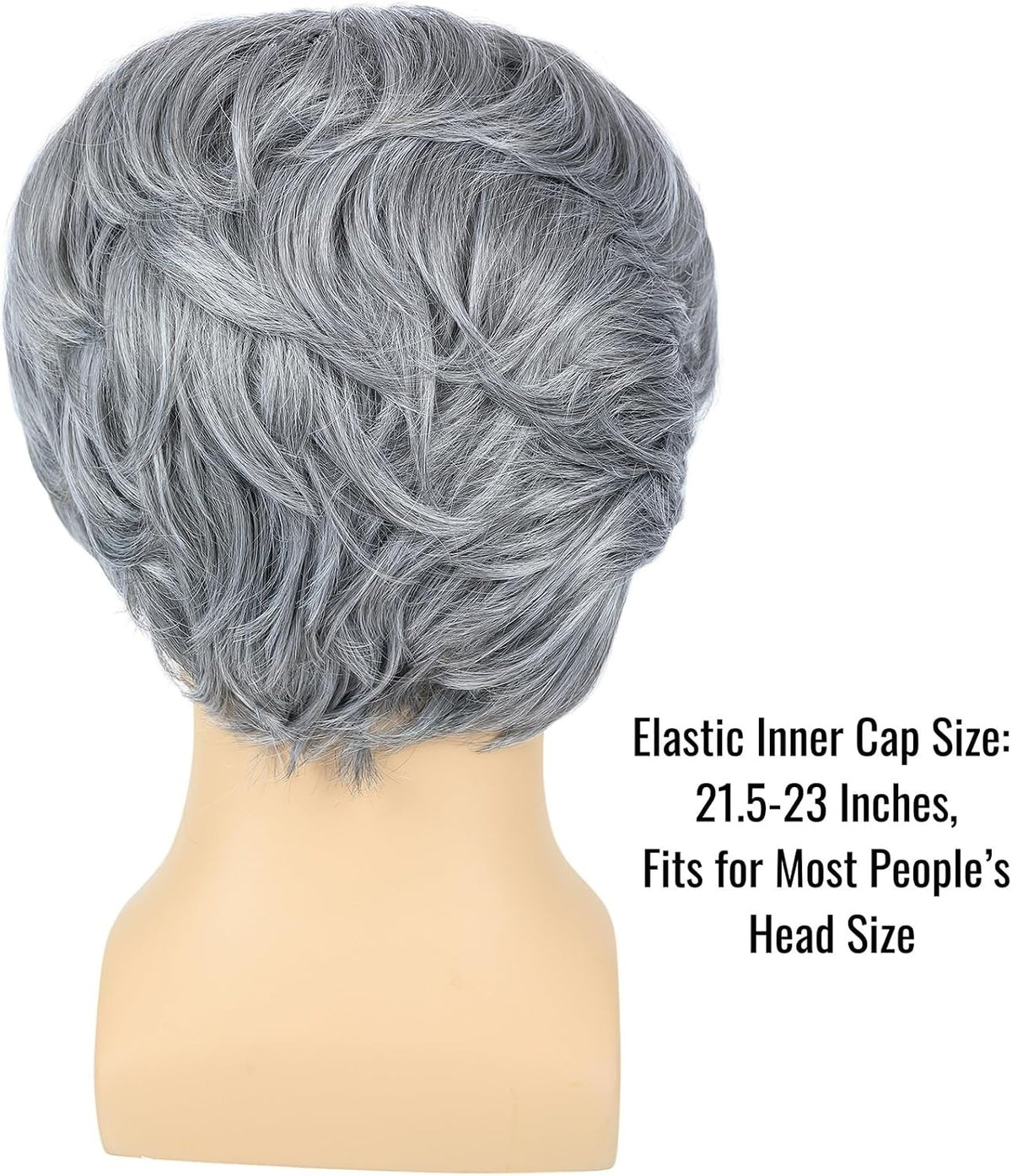 Old Man Bald Grey Wig Men Grandpa Costume Balding Cap Funny Wigs | Old Man Cost