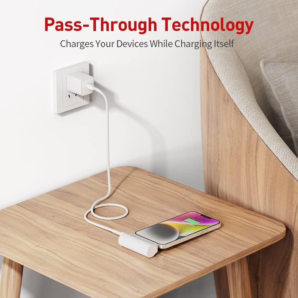 iWALK Mini Portable Charger 3350mAh Ultra-Compact Power Bank Small for Iphones