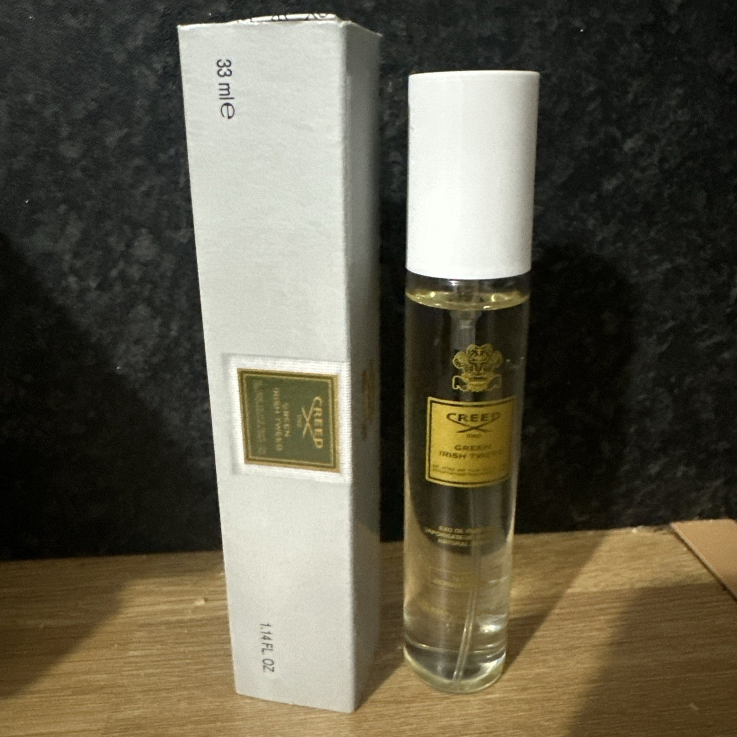 Creed green Irish tweed Men's Eau De Toilette  33ml  Travel Size new Boxed 