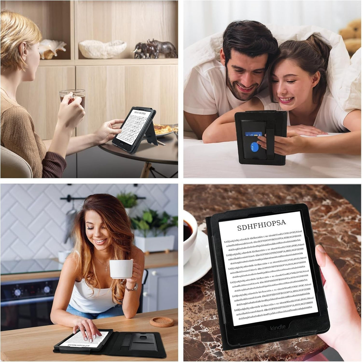 For Amazon Kindle Paperwhite 6.8" 2021 11th Gen Leather Case Ultra Slim Cover UK