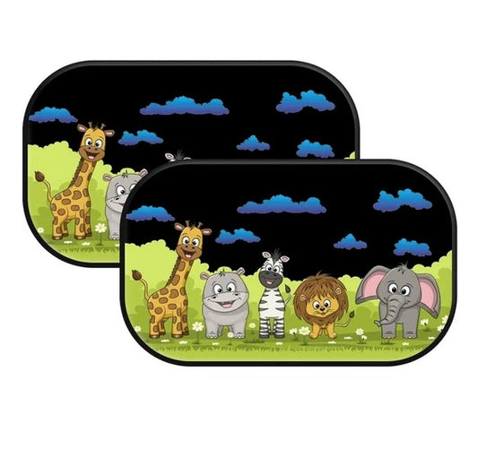 2 Pack Sunshade for Car Window Baby, Children's Car Window Shades for Kids UV