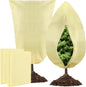 4 Pack Large Frost Protection Bag Plants Fleece Winter Garden Plant Cover 70gsm