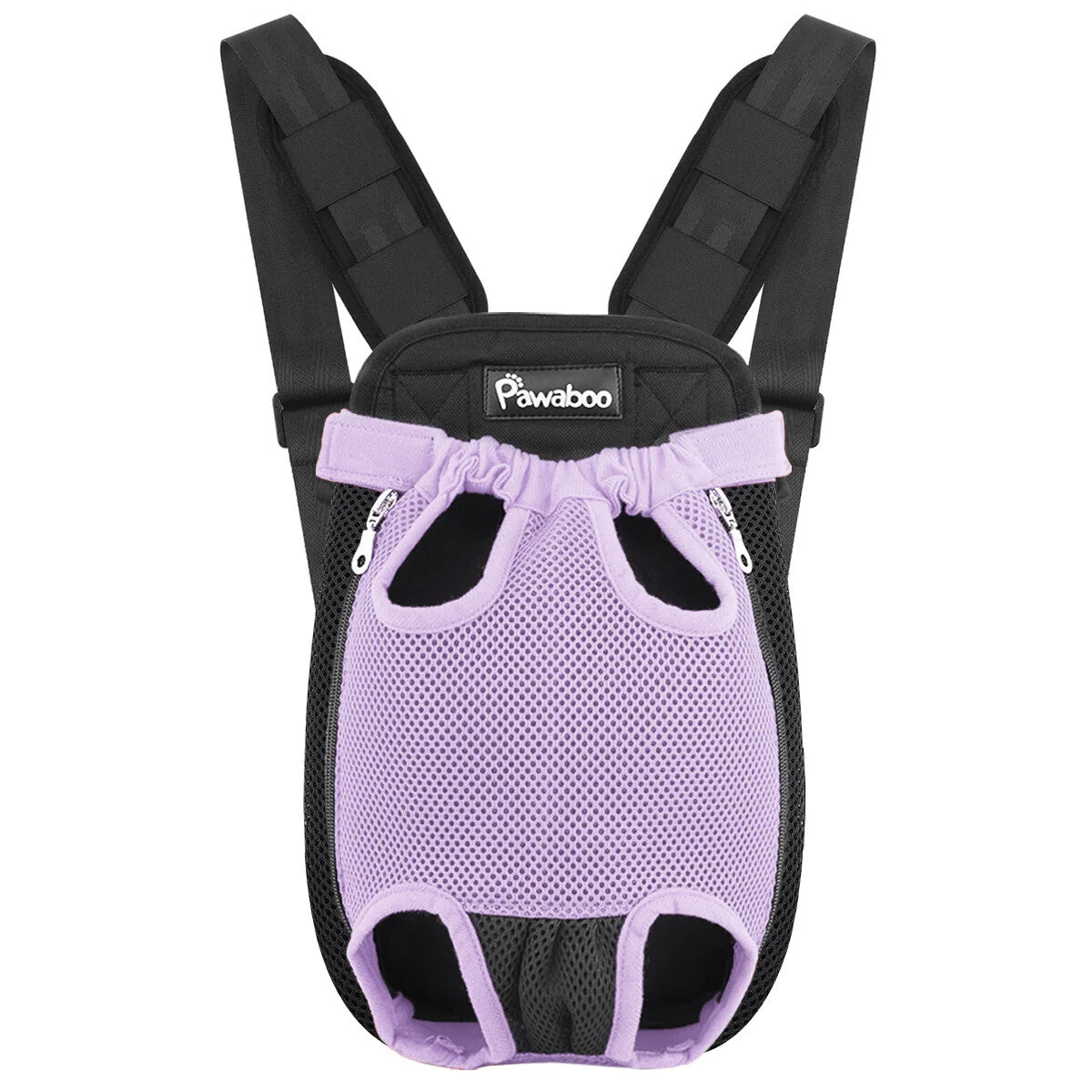 Pawaboo Pet Carrier Backpack, Adjustable Pet Front/Back Dog Bag, Hiking