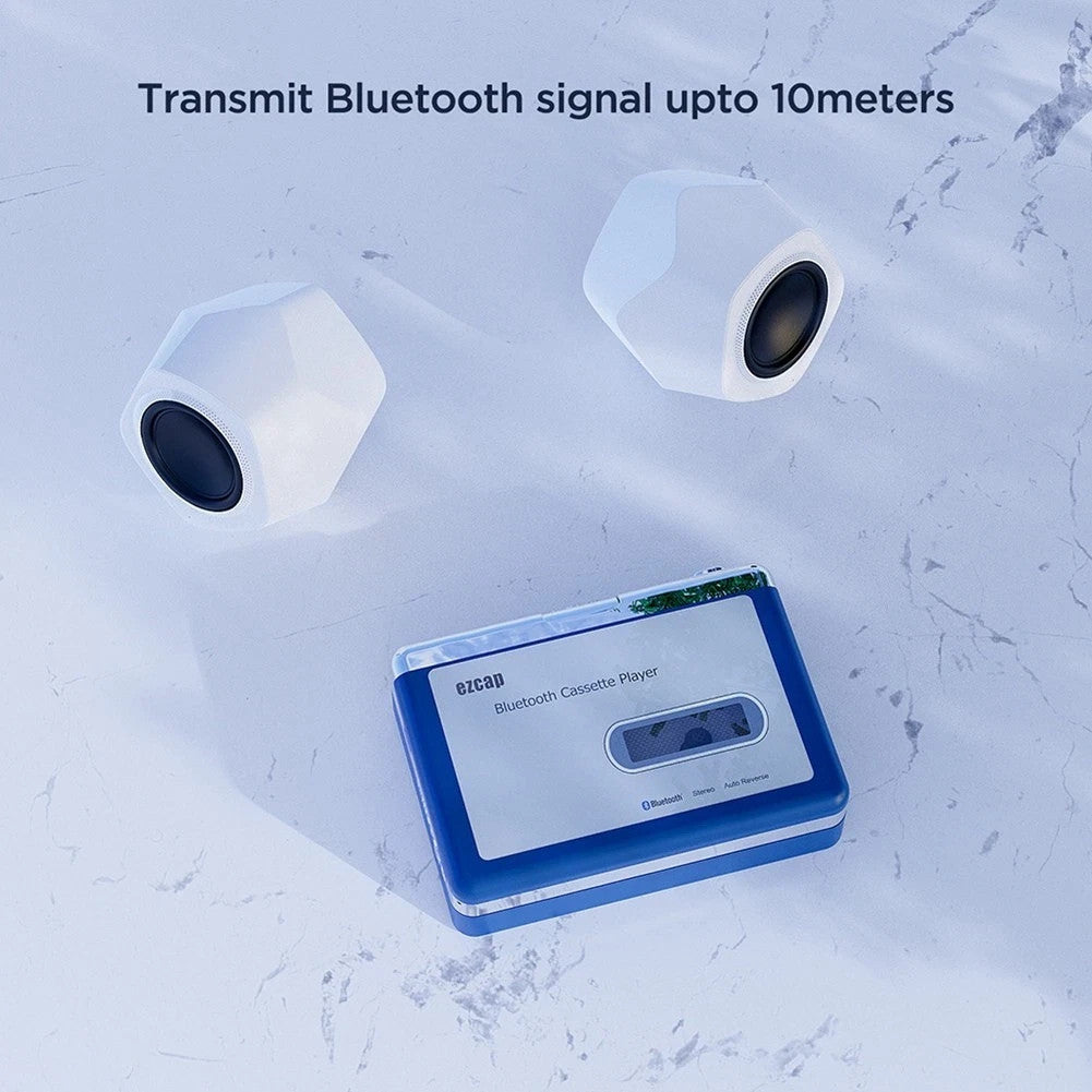  Portable Bluetooth Bluetooth Cassette Player Cassette Transmitter Player7468