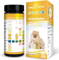 Pet Urine Test Strips 100 Vet Tests Cats, Dogs Diabetes, UTI, Kidney Infection