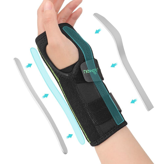 Newgo Wrist Support Straps Carpal Tunnel Arthritis Sprain Pain Relief Strap