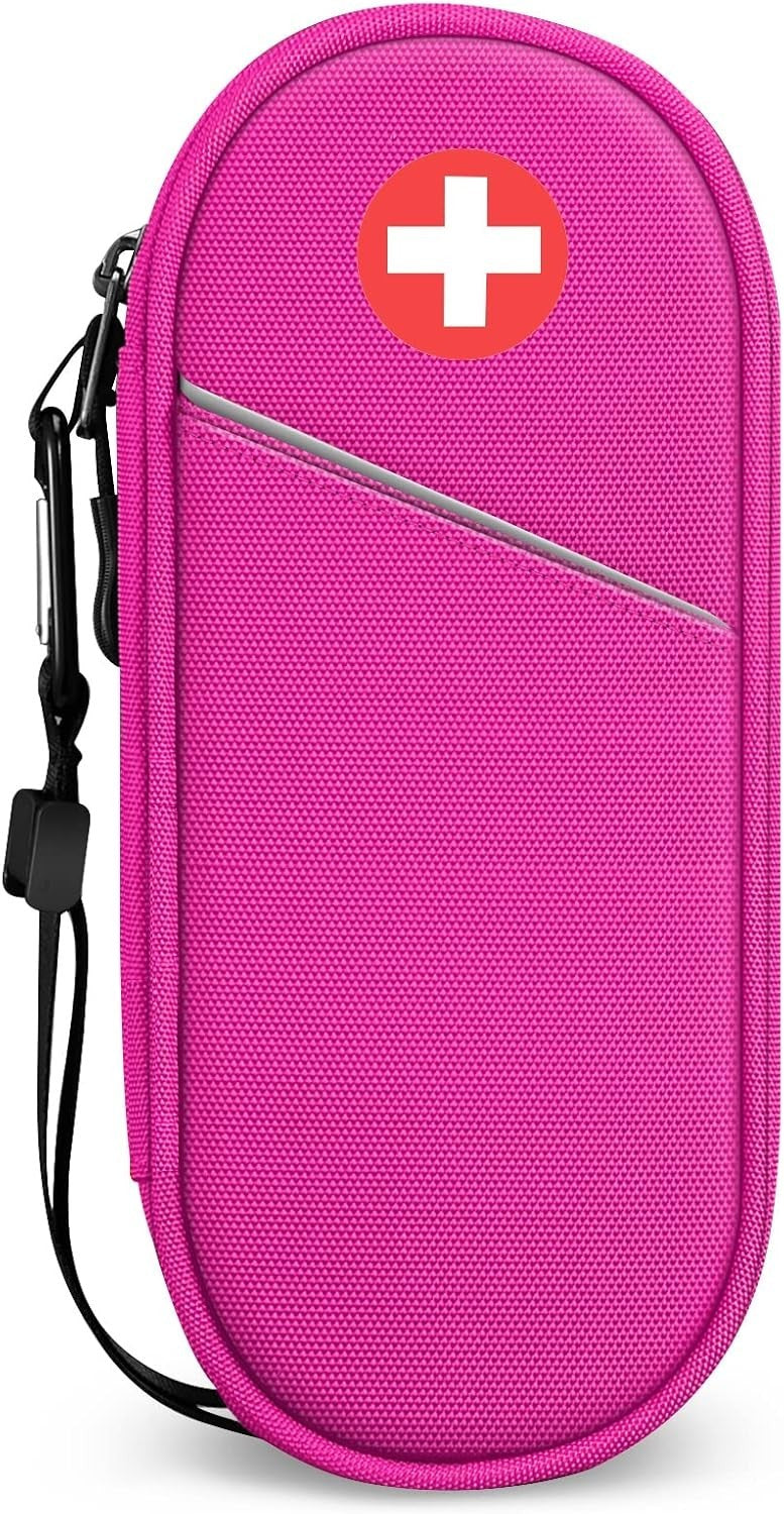 SITHON EpiPen Medical Carrying Case Insulated, Travel Medication - All Colours