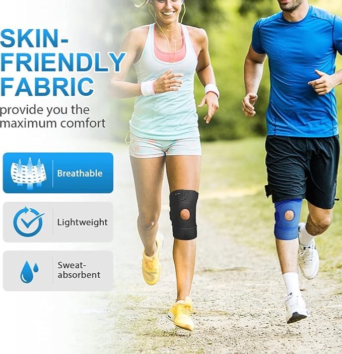 Avidda Knee Support with Open-Patella Design for Joint Pain Sports Injury Xs - M