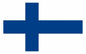 Finland flag 5ft x 3ft High Quality