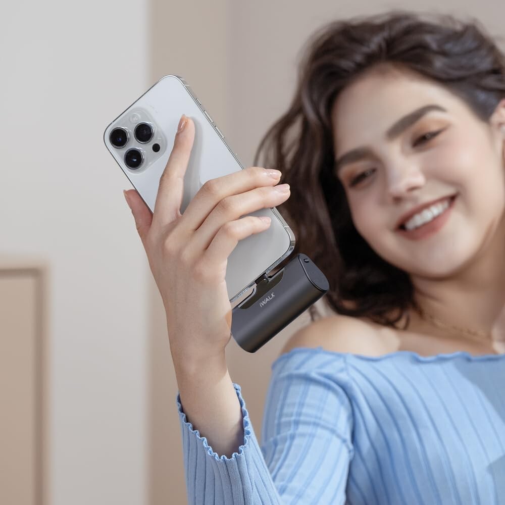 iWALK USB C Power Bank - Galaxy, Pixel, LG, Huawei, Xiaomi,  Android - 20W