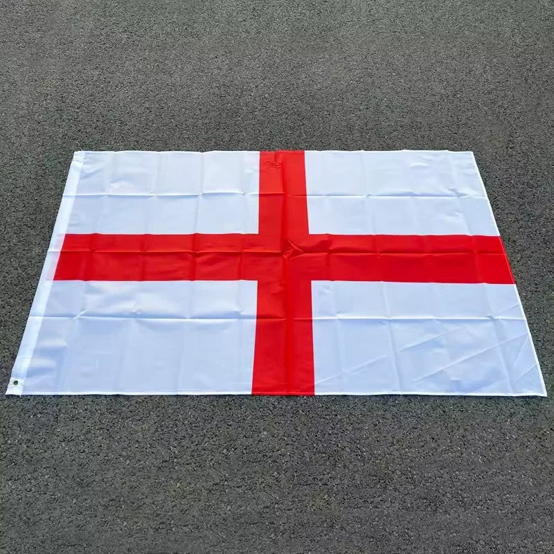 England Flag 3FT X 5FT 90*150cm St George Cross Flags English Eyelets UK stock