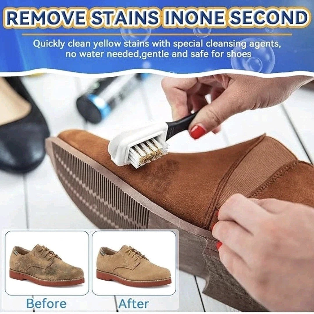 MiotuHome Shoe Cleaner, Suede Trainer Cleaner with 4-Side Suede Brush Cleaner
