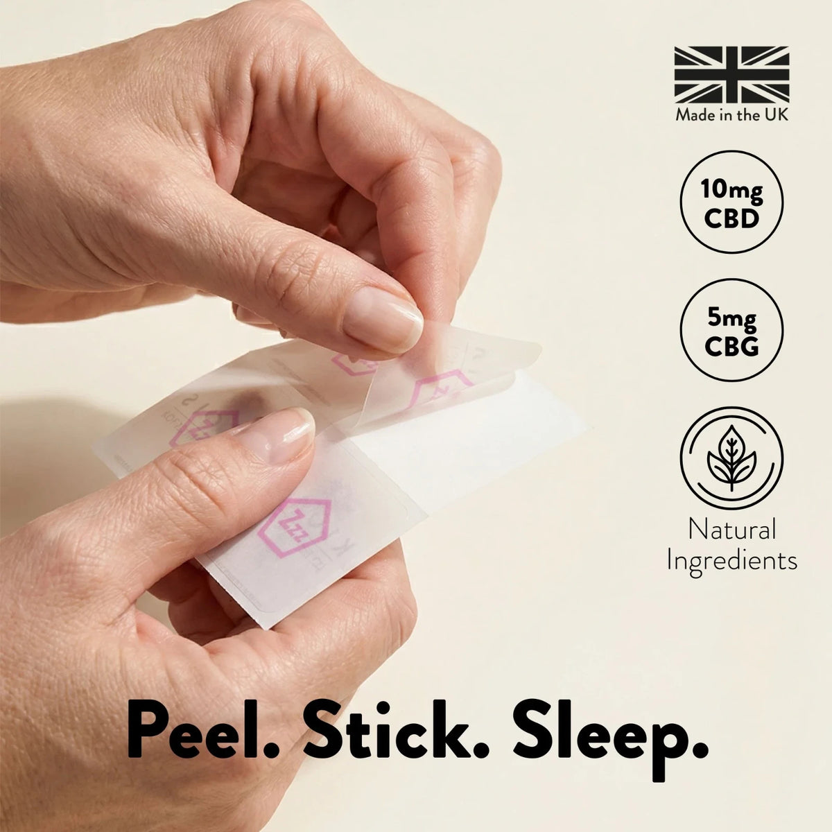 Kloris Sleep Time Patch 10mg - Biodegradable Waterproof - 30 Days
