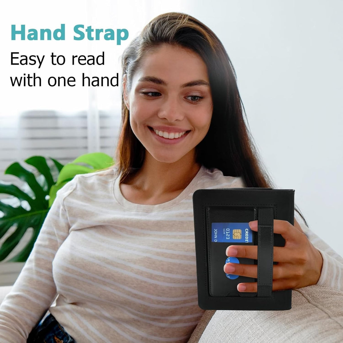 For Amazon Kindle Paperwhite 6.8" 2021 11th Gen Leather Case Ultra Slim Cover UK