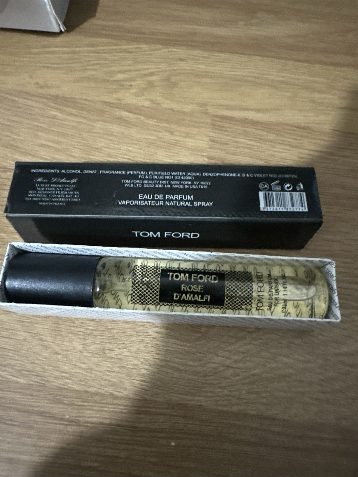 TOM FORD - Rose D'Amalfi - Eau De Parfum EDP 33ml - Travel Size