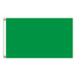 Plain Colour Polyester Flags Red Blue Green Orange Black 5ft x 3ft.