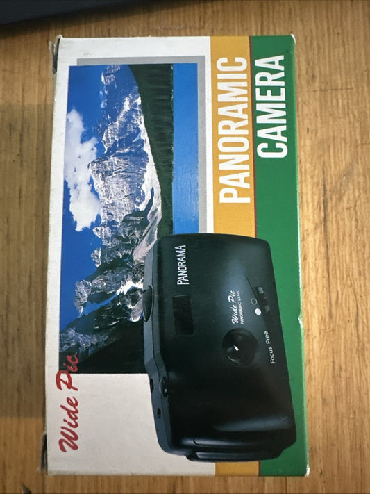 PANORAMA 35mm FILM CAMERA with WIDE PIC PANORAMIC LENS -  New and Boxed