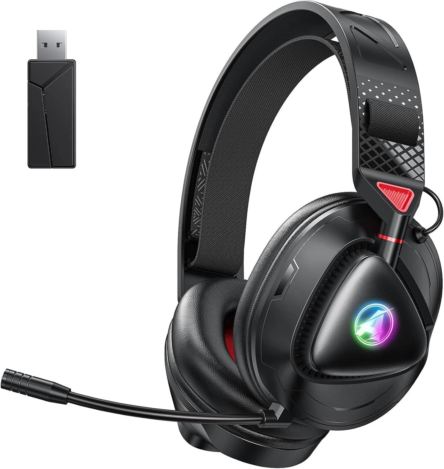 Wireless Gaming Headset with Microphone for PS5 PS4 Switch PC Awinnasey PH3