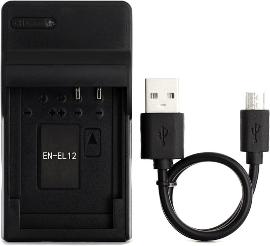USB Battery Charger Nikon EN-EL12 ENEL12 EN EL12 Battery Norifon