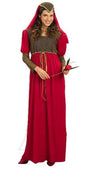 Adult DELUXE MEDIEVAL MAIDEN Fancy Dress Ladies Tudor Juliet Costume UK 6-28