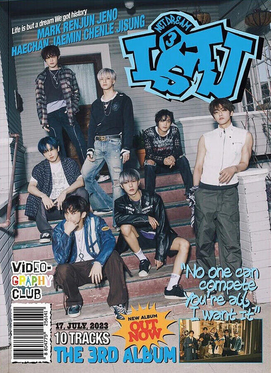 NCT DREAM [ISTJ] 3rd Album PHOTO BOOK EXTROVERT Ver/CD+Photo Book+2 Card SEALED