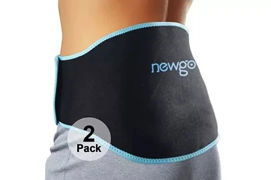 NEWGO Ice Pack Back Pain Relief Reusable Hot Cold Therapy Size L