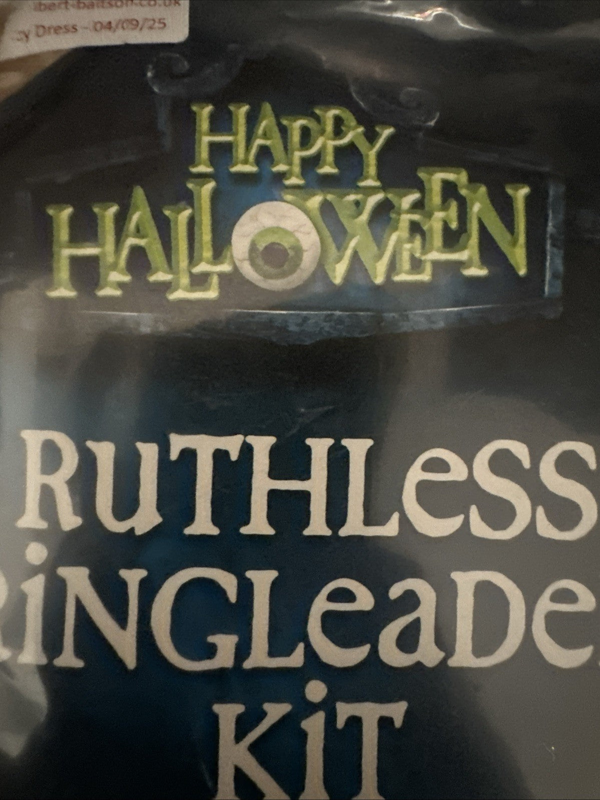 Ruthless Ringleader Dress Up Kit - Top Hat moustache and whip