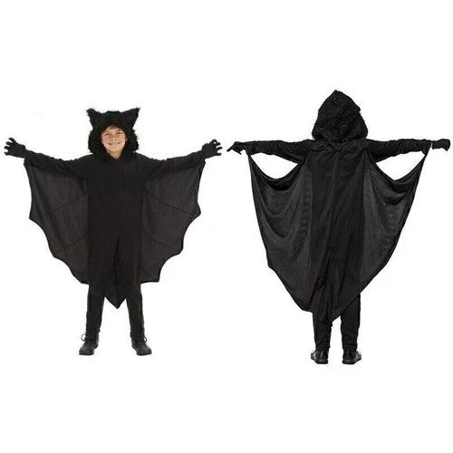 Halloween Kids Bat Wing Costume Boys Girls Child Vampire Fancy Dress Cosplay UK