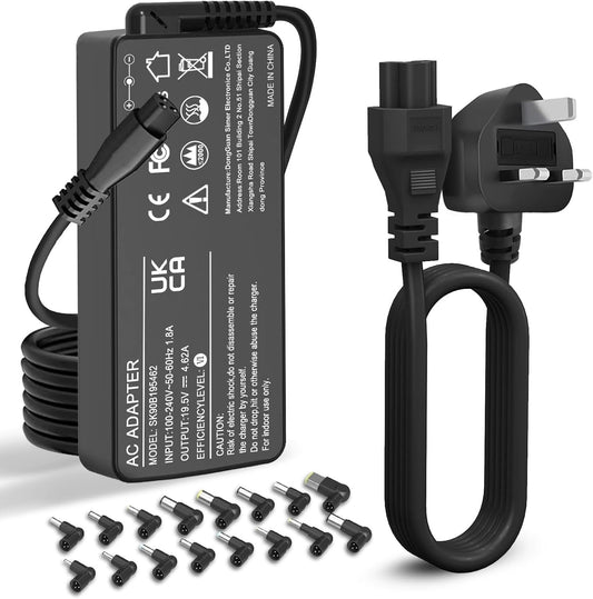 90W Laptop Charger for Asus Dell HP Acer Lenovo IBM Toshiba Samsung Sony Fujitsu