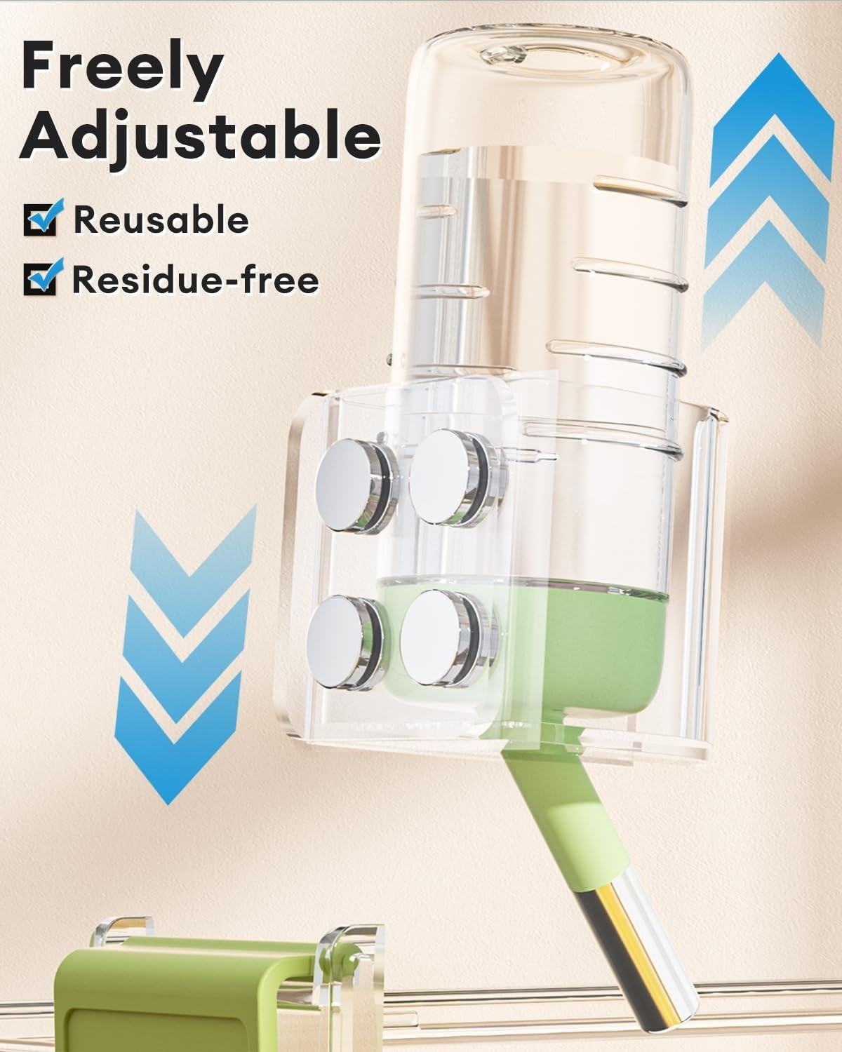 Hamster Water Bottle Holder, Acrylic Holder Magnet Bucatstate RRP  £13.99