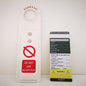 Scafftag Scaffold tag safe  Scaffolding Inspection Tag Holder and 2 x Inserts