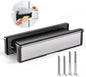 Letterbox Bwintech 305*70MM (12") Silver Adjustable Aluminium Wood UPVC Door